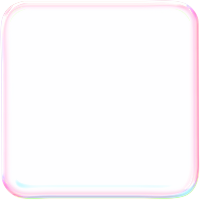 Square Bubble 3D Blob Shape